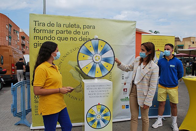 La campaña más atractiva de reciclaje llega a los mercados semanales de Murcia - 1, Foto 1