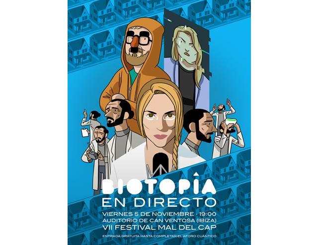 Biotopía estrenará su primer show en vivo en el VII Festival Mal del Cap de Ibiza - 1, Foto 1
