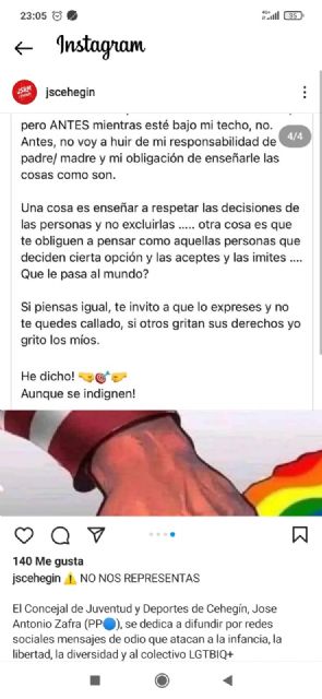 La Fiscalía abre diligencia a un concejal del PP por una publicaciones presuntamente LGTBIfóbica - 3, Foto 3