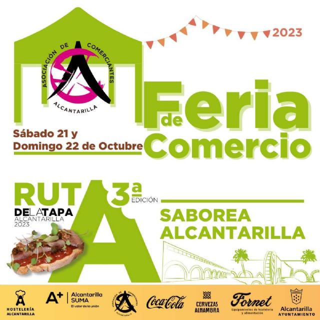 24 establecimientos participan durante el fin de semana en la Feria del Comercio de Alcantarilla - 1, Foto 1