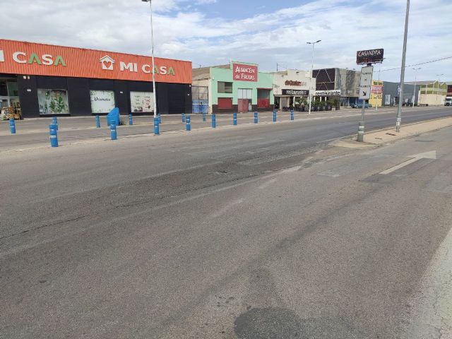 IU-Verdes denuncia el abandono del tramo urbano de la carretera de Villena - 4, Foto 4