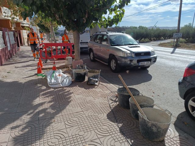 El Ayuntamiento ejecuta obras de renovación y mejora en la pedanía La Estación  El Esparragal - 2, Foto 2