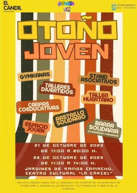 Los Jardines “La Cárcel” acogen este sábado y domingo las Jornadas de Convivencia Asociativa “Otoño Joven”, Foto 2