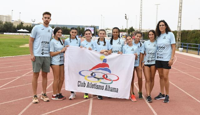 Gran experiencia para los atletas del Club Atletismo Alhama en el Nacional Sub14 por Equipos, Foto 1