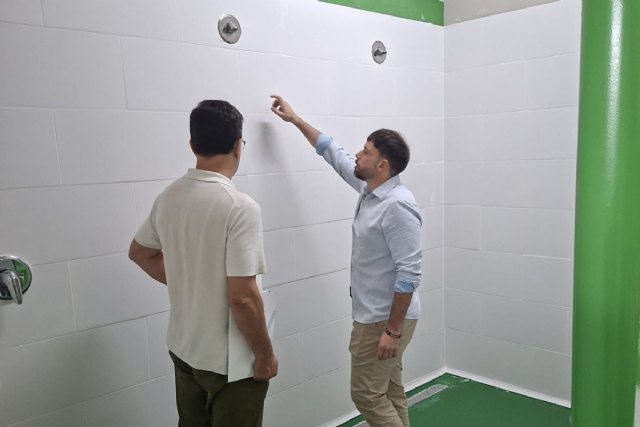 El Ayuntamiento renueva cuatro vestuarios del Palacio de Deportes - 1, Foto 1