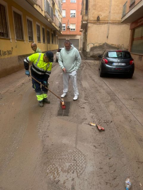 Los servicios municipales continúan trabajando tras las lluvias de este sábado asociadas a la DANA Adam, que ha resultado sin da&ntilde;os personales ni consecuencias de especial gravedad - 3, Foto 3
