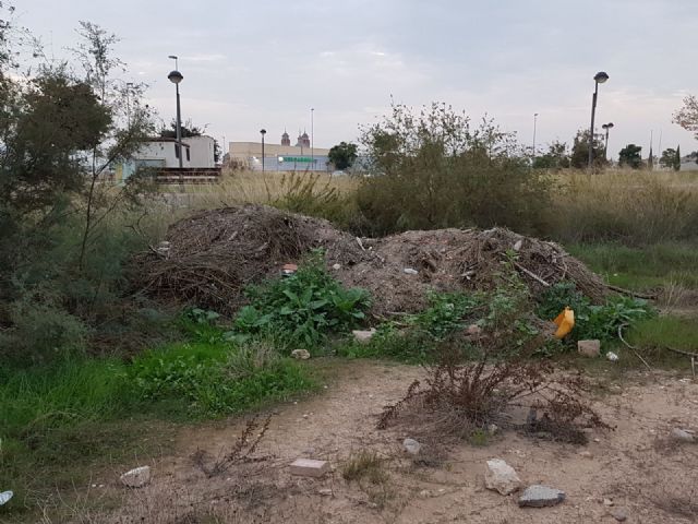 Cambiemos Murcia denuncia el estado de abandono de la zona de expansión de Guadalupe - 2, Foto 2