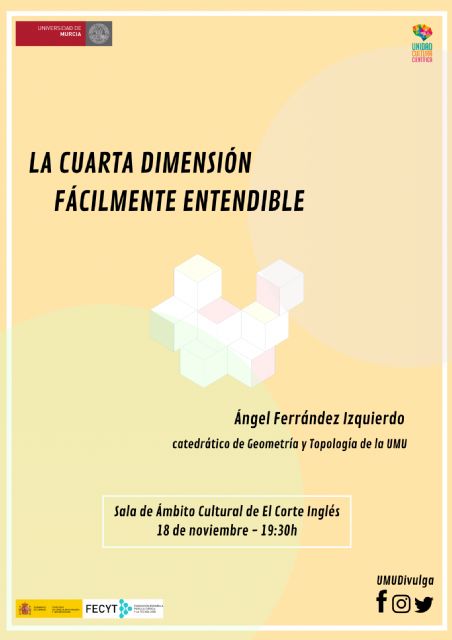 La cuarta dimensión en una conferencia de la UMU - 1, Foto 1