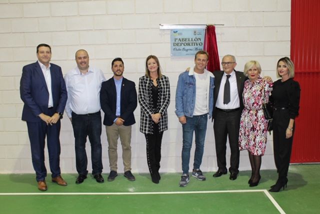Águilas agradece la labor deportiva de Pedro Bayona Marín bautizando con su nombre el nuevo Pabellón de Baloncesto - 1, Foto 1