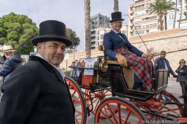 Cartagena volvió al pasado con los enganches de tradición - 1, Foto 1