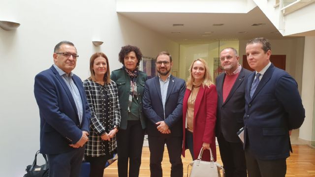 El alcalde de Lorca participa en el encuentro de alcaldes de municipios del Guadalentín organizada por Ceclor - 1, Foto 1
