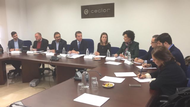 The mayor of Totana participates in the meeting of mayors of municipalities of Guadalentn, organized by Ceclor, Foto 4