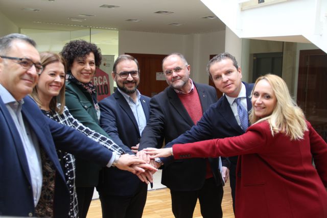 La alcaldesa de Puerto Lumbreras se reúne con alcaldes de la comarca para defender intereses económicos y empresariales comunes - 1, Foto 1