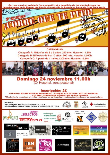 II Carrera Musical Solidaria Corre que te pito - 1, Foto 1