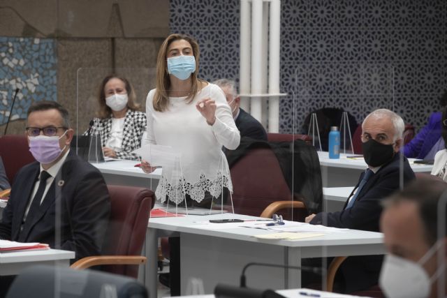 Carmina Fernández: El consejero Díez de Revenga anuncia que el Gobierno regional no comprará ni un solo metro cuadrado para la ZAL de Cartagena - 1, Foto 1