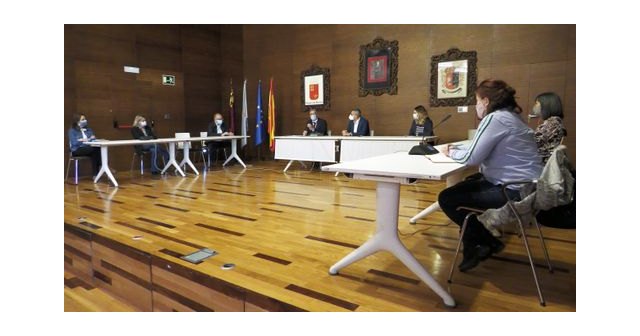 Reunión de coordinación entre el Alcalde y el Gerente del Área 2 de Salud para controlar la pandemia en el Municipio - 1, Foto 1