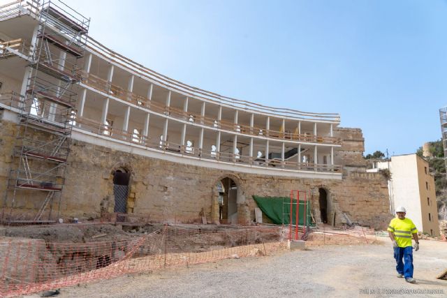 Aplazadas las visitas de este fin de semana al Anfiteatro Romano por la lluvia - 1, Foto 1