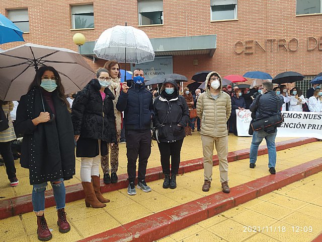 CONSUMUR está presente en la movilización convocada en Murcia en defensa de la Atención Primaria - 1, Foto 1