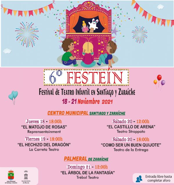 Da comienzo la VI edición del Festival FESTEÍN de Teatro Infantil en Santiago y Zaraíche - 1, Foto 1