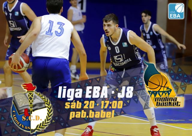 LIGA EBA | Carolinas pone a prueba la tercera plaza del Sercomosa Molina Basket - 1, Foto 1