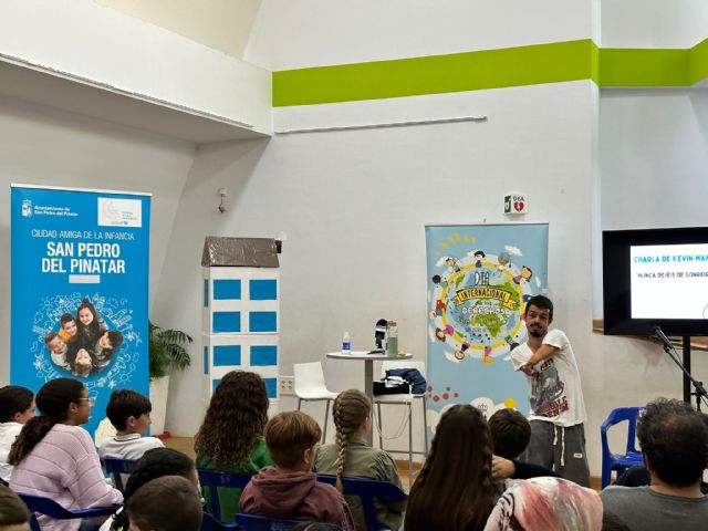 San Pedro del Pinatar celebra el Día Universal del Niño con un concurso de dibujo, talleres y charlas motivacionales - 2, Foto 2