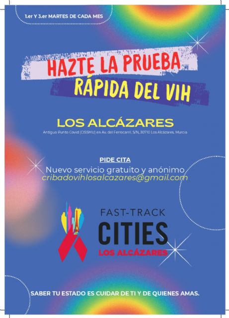 Los Alcázares refuerza su estrategia de prevención del VIH con actividades informativas y un nuevo programa estable de pruebas rápidas - 2, Foto 2