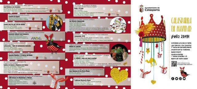 Calasparra, destino en Navidad. Presentada la programación especial - 1, Foto 1