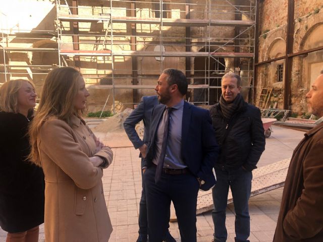 Avanzan las obras de rehabilitación del Claustro del Carmen de Lorca - 1, Foto 1