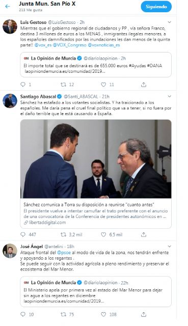 IU-Verdes denuncia el uso partidista de las redes sociales de la Junta Municipal de San Pío X - 1, Foto 1