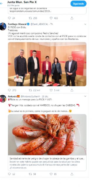 IU-Verdes denuncia el uso partidista de las redes sociales de la Junta Municipal de San Pío X - 4, Foto 4