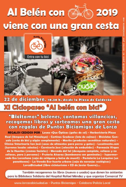 El XI CICLOPASEO AL BELÉN CON BICI llega con una gran cesta Biciamiga - 1, Foto 1