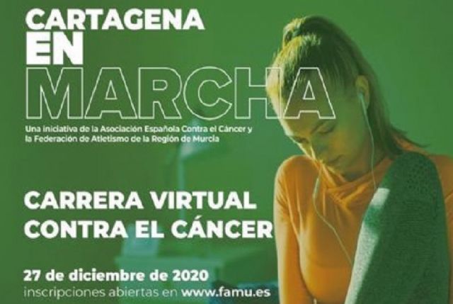 El Ayuntamiento de Cartagena se suma a la carrera virtual contra el cáncer - 1, Foto 1