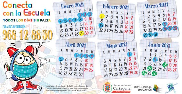 La Comunidad Autónoma modifica el calendario escolar en la Región - 1, Foto 1