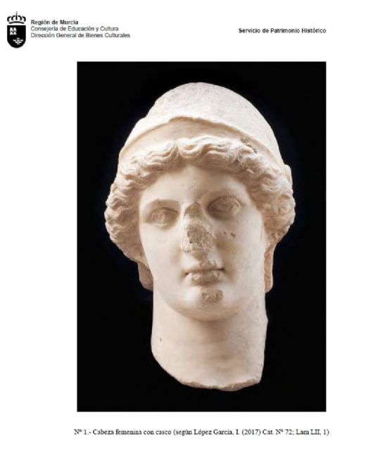 Huermur apoya la protección BIC de las esculturas romanas de Osuna reencontradas en Murcia - 3, Foto 3