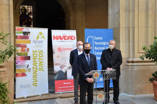 Agrupal y centro tecnológico nacional de la conserva donan 3.000 € y cerca de 10 toneladas de productos alimentarios a cáritas diócesis de cartagena - 2, Foto 2