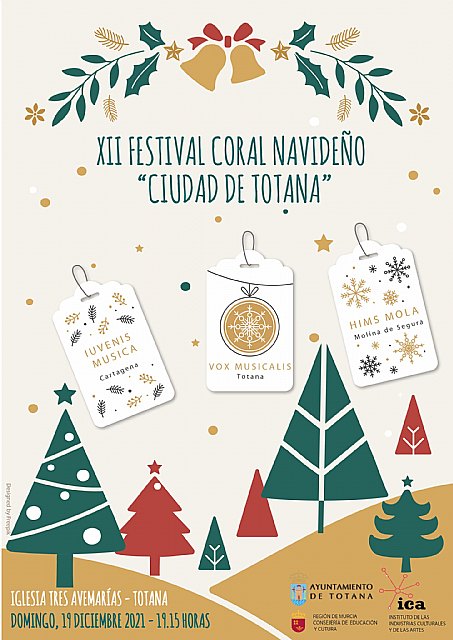 El XII Festival Coral Navideño “Ciudad de Totana” tendrá lugar mañana domingo, Foto 2