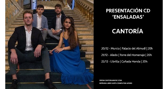 Cantoría presenta su CD Ensaladas en Murcia, Aledo y Librilla - 1, Foto 1