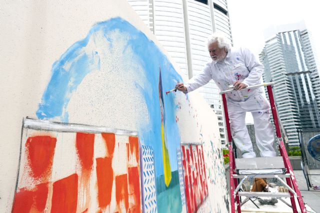 Cristóbal Gabarrón realiza la octava edición de Ámbito en Hong Kong titulada “La naturaleza pinta la ciudad de colores” - 4, Foto 4