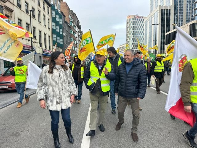 Cano: El campo español dice en Bruselas basta ya ante tanto recorte y tanta injusticia - 2, Foto 2