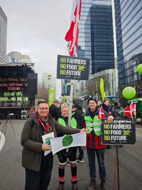 El campo europeo se ha unido en Bruselas para generar conciencia en la sociedad - 2, Foto 2