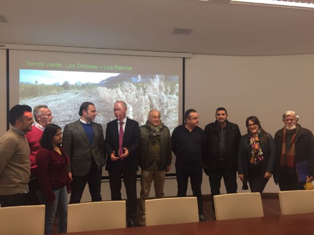 La senda verde que unirá Alquerías y Los Dolores se convertirá en un recorrido natural y museístico relacionado con el tren - 1, Foto 1