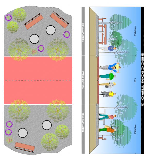 La senda verde que unirá Alquerías y Los Dolores se convertirá en un recorrido natural y museístico relacionado con el tren - 3, Foto 3