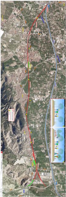 La senda verde que unirá Alquerías y Los Dolores se convertirá en un recorrido natural y museístico relacionado con el tren - 4, Foto 4