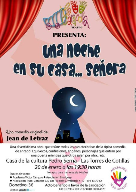 La asociación 'Puro Corazón' propone una obra de teatro solidaria - 1, Foto 1