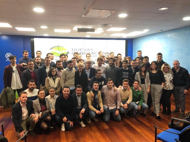 El totanero Daniel José Rodríguez nombrado Secretario de Asociacionismo en la nueva Junta Directiva de NNGG Región de Murcia, Foto 4