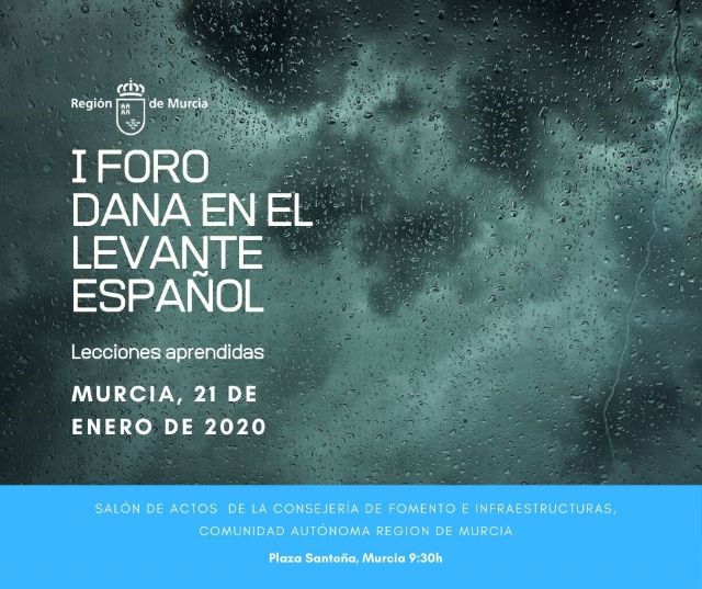 La Región acoge esta semana eI 'I Foro DANA en el Levante español', en el que participarán una treintena de expertos en inundaciones - 1, Foto 1