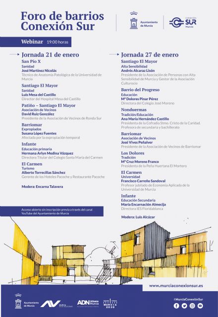 Conexión Sur inicia la segunda fase del proceso participativo con un nuevo Foro de Barrios telemático - 5, Foto 5