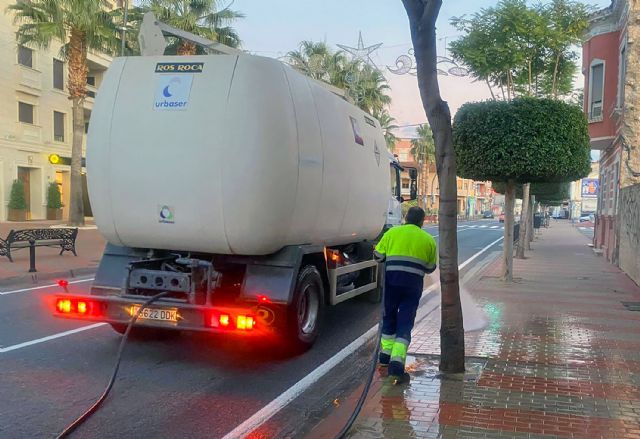 Continúan en Las Torres de Cotillas las labores de desinfección de la vía pública - 2, Foto 2