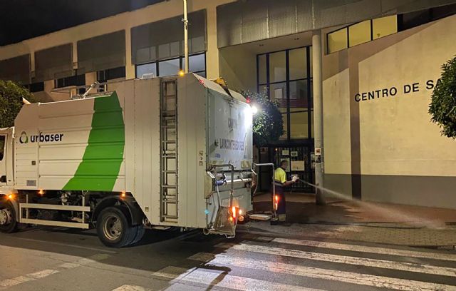 Continúan en Las Torres de Cotillas las labores de desinfección de la vía pública - 3, Foto 3