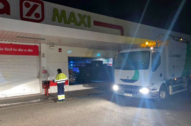 Continúan en Las Torres de Cotillas las labores de desinfección de la vía pública - 4, Foto 4